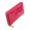 Image 2 : Louis Vuitton Red Vernis Leather Zippy Wallet