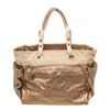 Image 1 : Chanel Gold Coated Canvas Paris Biarritz Lar Tote Bag