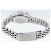 Image 8 : Rolex Ladies Stainless Salmon Roman Pyramid Diamond Datejust Wristwatch With Rol