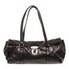 Prada Black Leather Shoulder Bag