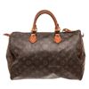 Louis Vuitton Brown Monogram Canvas Speedy 35cm Satchel Bag