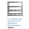 Image 3 : Heavy Duty Shelf de 4 pisos