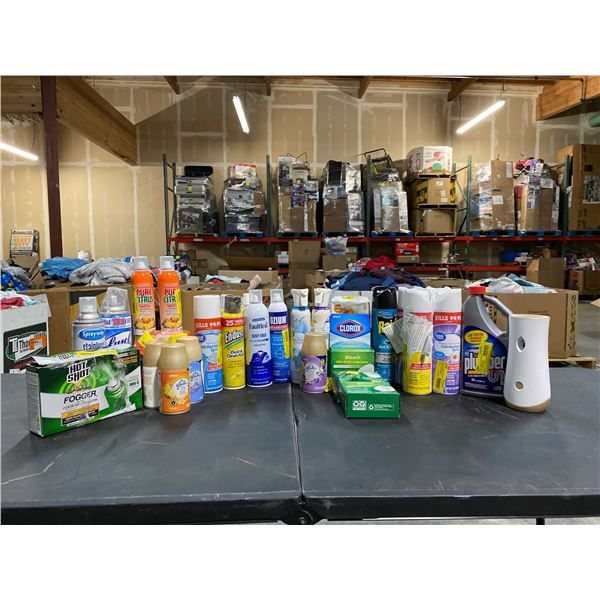 Mix de detergentes y aromatizantes para hogar