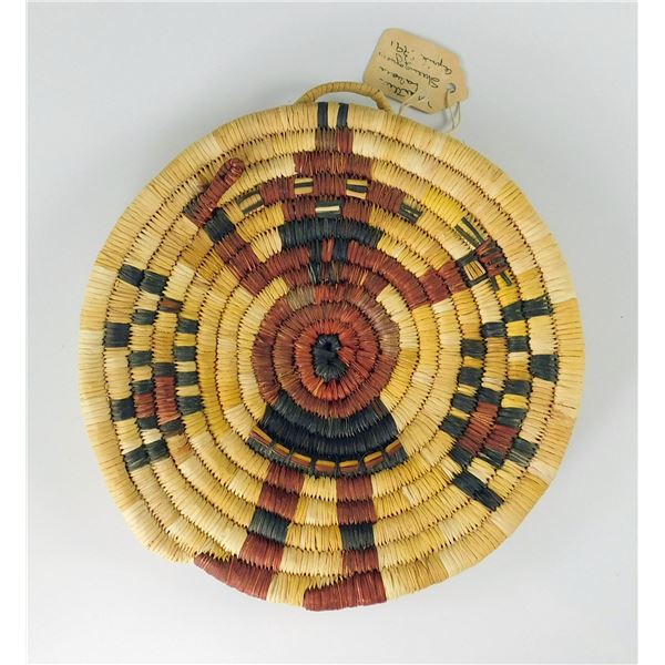 Second Mesa Hopi Coil Mud Head Plaque Wright Collection