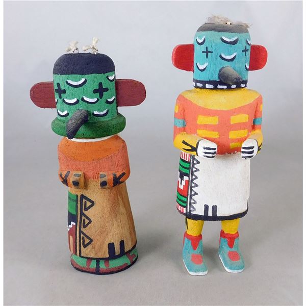 Two Roadrunner Kachinas Wright Collection