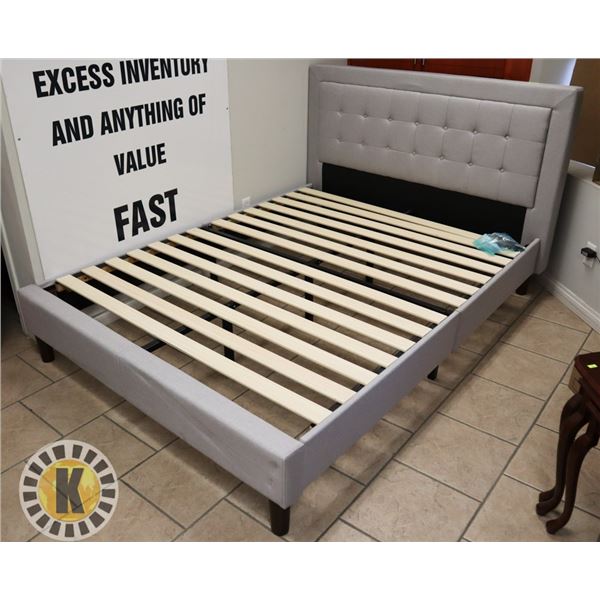 QUEEN SIZED PLATFORM BED