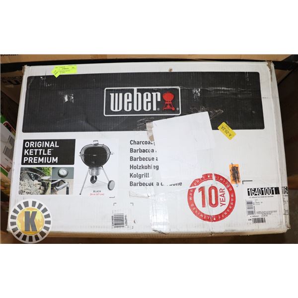 WEBER ORIGINAL KETTLE CHARCOAL GRILL