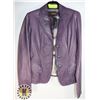 Image 1 : DANIER WOMENS LEATHER BLAZER