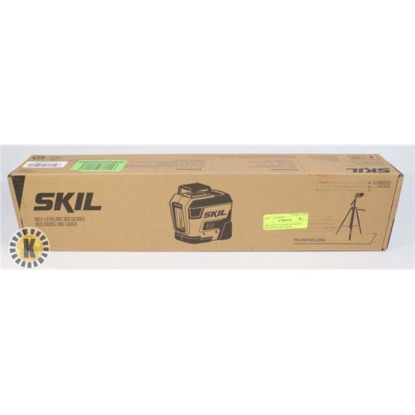 SKIL SELF LEVELING 360 DEGREE RED CROSS LINE LASER