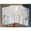 Image 1 : THREE PIECE CANVAS  ART