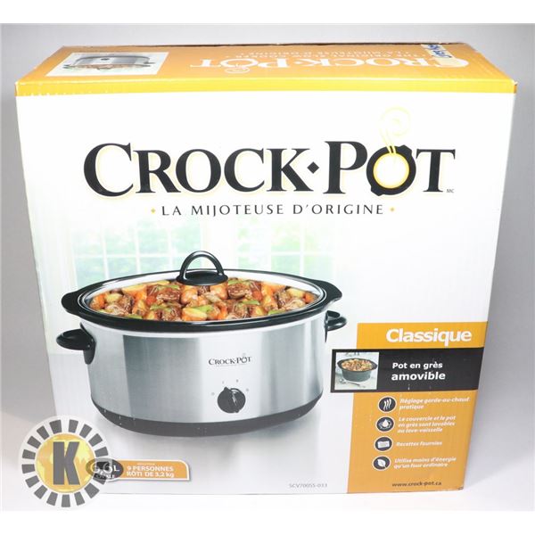 NEW CROCK POT (6.6L CAPACITY)