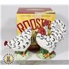 Image 1 : ROOSTERS IN THE KITCHEN SALT AND PEPPER SHAKERS IN