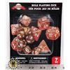 Image 1 : NEW 7PC ROLE PLAYING DICE SET