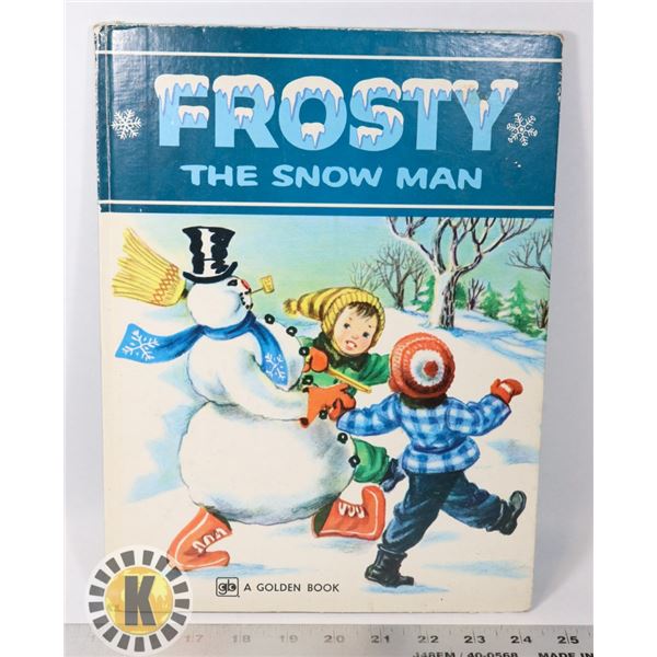 1976 PRINTING OF FROSTY THE SNOW MAN HARDCOVER