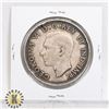 Image 2 : 1946 SILVER CANADA $1 DOLLAR COIN, CIRCULATED