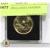 Image 1 : 2018 ENCAPSULATED CANADIAN LOONIE FROM ROLL