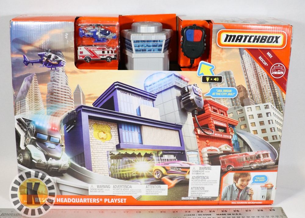 MATCHBOX RESCUE HEADQUARTERS PLAYSET