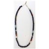 Image 1 : Tommy Singer SS Turquoise Onyx & Coral Necklace