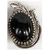 Image 3 : Vintage Onyx Clip-on Earrings