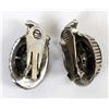 Image 4 : Vintage Onyx Clip-on Earrings