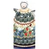 Image 2 : Original Polish Pottery Covered Girl on Plate