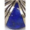 Image 3 : Kabana Sterling Silver & Lapis Ring, Size 6.75