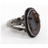 Image 4 : Route 66 Sterling Agate Ring, Size 7.5