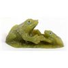Image 8 : Zuni Serpentine Double Frog Fetish by T. Lasiloo