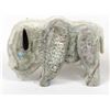Image 5 : Zuni Picasso Marble Buffalo Fetish by M. Laweke