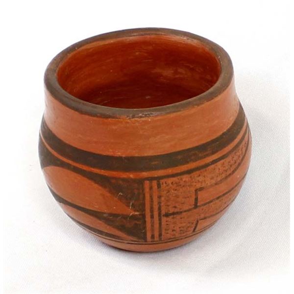 Vintage Hopi Pottery Bowl by Zella Cheeda