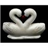 Image 2 : Zuni Alabaster Double Swan Fetish by H. Pincion