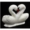 Image 4 : Zuni Alabaster Double Swan Fetish by H. Pincion