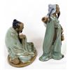 Image 8 : Pair of Oriental Ceramic Figurines