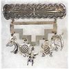 Image 1 : Teme' Sterling Silver Charm Pin