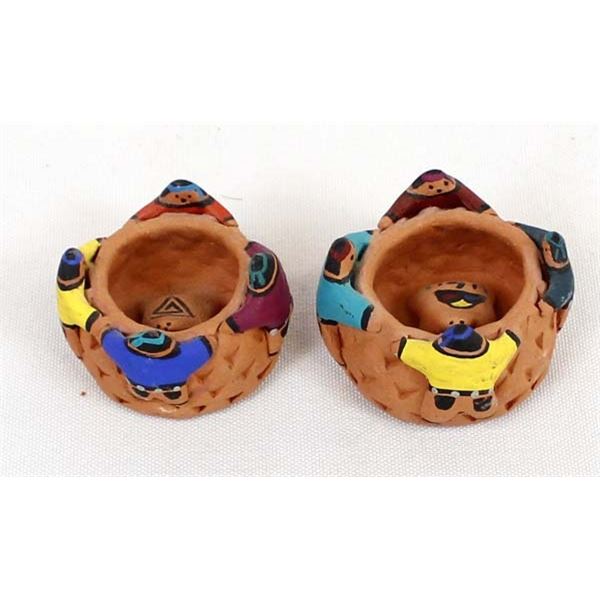 2 Acoma Pottery Friendship Pots