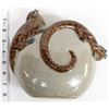 Image 9 : Iguana Lizards Pottery Vase