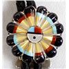 Image 2 : Native American Zuni Inlay Sun Face Bolo Tie