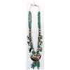 Image 5 : Santo Domingo Overlay Shell & Turquoise Necklace