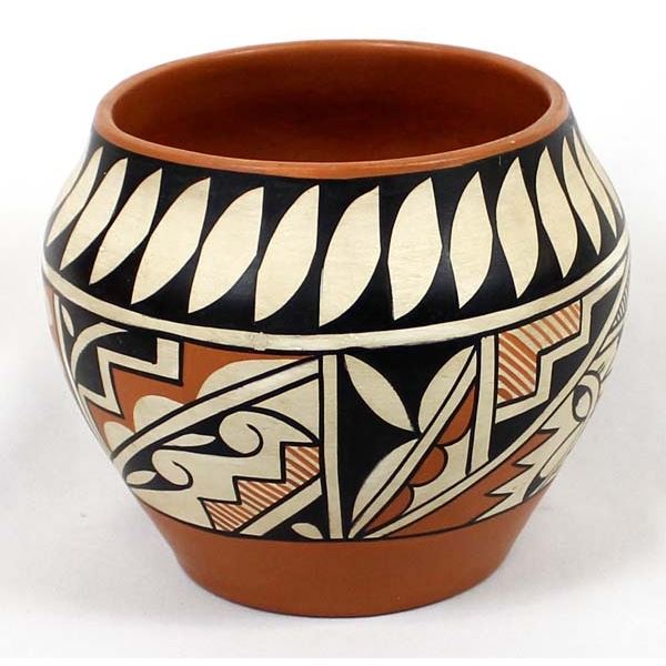 Jemez Pottery Bowl by T. Tafoya