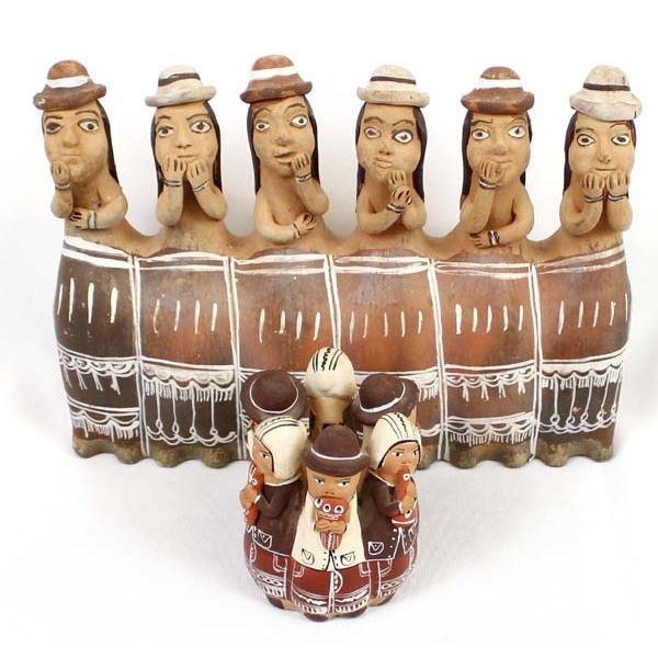 2 South American Pottery Pieces