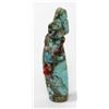 Image 1 : Isleta Turquoise Corn Maiden Fetish by Abeita