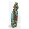 Image 4 : Isleta Turquoise Corn Maiden Fetish by Abeita