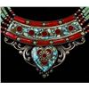 Image 2 : Tibetan Turquoise Inlay Necklace