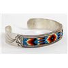 Image 6 : Navajo Sterling Beaded Bracelet Hallmarked