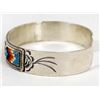 Image 7 : Navajo Sterling Beaded Bracelet Hallmarked
