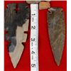 Image 8 : Contempary Knapped Knife & Spear Head w/ Sherds