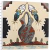 Image 4 : Sand Painting ''Wedding Vase'' by Tommy Laughing