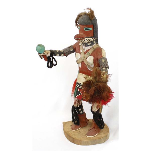 Vintage Hopi Mountain Lion Kachina by Joe Gash