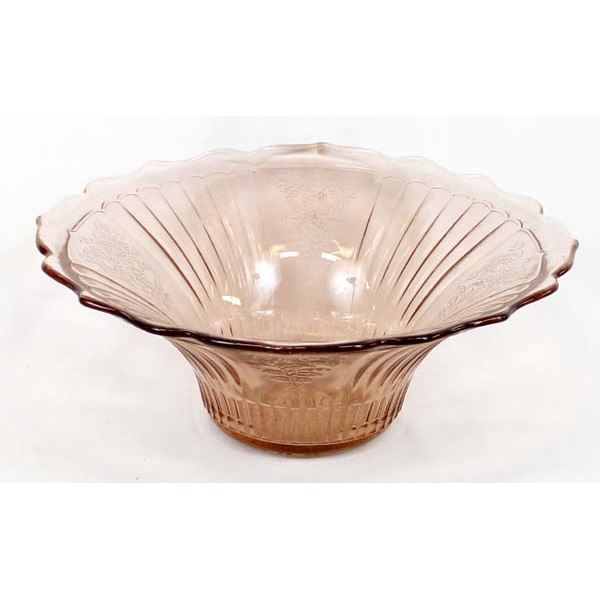 Pink Depression Glass Bowl