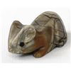 Image 1 : Zuni Picasso Marble Mouse Fetish by Michael Coble